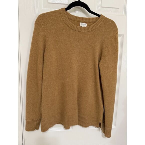 J.Crew Factory Brown Sweater Sz Medium Gently Loved - Picture 7 of 8